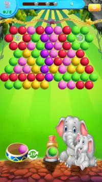 Elephant Bubble Shooter Screen Shot 2
