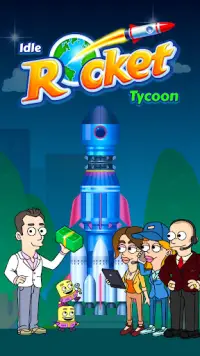 Idle Rocket Tycoon: Space Factory Screen Shot 0