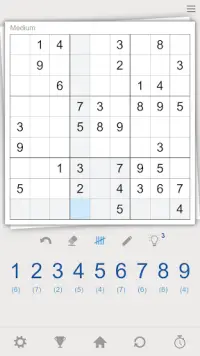 Sudoku: Classic Sudoku Puzzles Screen Shot 1
