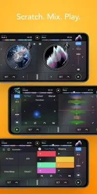 djay - DJ App & Mixer Screen Shot 1