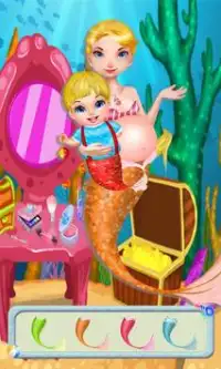 Ocean Princess And Baby Care Screen Shot 2