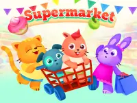 Supermarket Kids Shopping Game Screen Shot 3