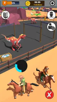 Idle Jurassic Zoo: Dino Park Screen Shot 0