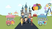 Hungarian language learning game for kids NiniNana Screen Shot 0