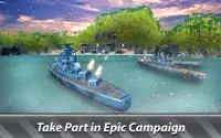 Naval Wars 3D: batalla de naves de guerra Screen Shot 0