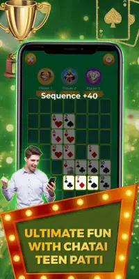 Chatai Teen Patti - Card Match Screen Shot 3