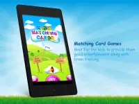 Kids Matching Game Cards Screen Shot 0