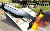 Chained Truck Sim 3D - Impossible Tracks 2018 Screen Shot 9