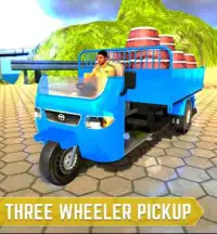 Super Crazy Off-road Tiga Wheeler Mengemudi Sim Screen Shot 3