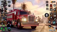 jogos de caminhão de bombeiros Screen Shot 3