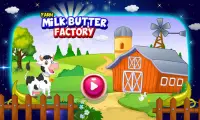Farm Milk Butter Factory: kids Maker Game Screen Shot 0