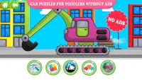 Puzzles de coches para niños Screen Shot 8