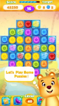 Toon Toys Blast Crush- pop the cubes Match puzzle Screen Shot 1