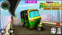 Freaky Tuk Tuk Rickshaw Stunt Driver : Sky Climb Screen Shot 6