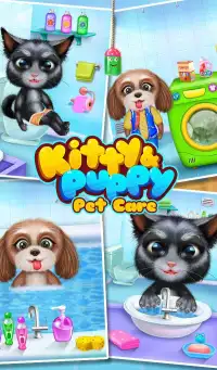 Kitty And Puppy Pet Care Screen Shot 3