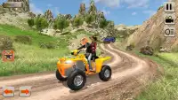 ATV Quad Bike Offroad Verrückte Taxi Sim 3D Fahrer Screen Shot 6