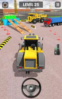 Real Excavator 3D Parking Game Screen Shot 0