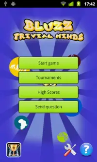Bluzz Trivial (trivia quiz) Screen Shot 0