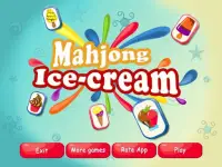 Mahjong Ice-Cream Screen Shot 0
