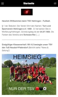 TSV Hehlingen - Fußball Screen Shot 1
