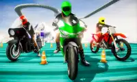 Impossible Moto Stunt Bike Fever 3D: Bike racing Screen Shot 0