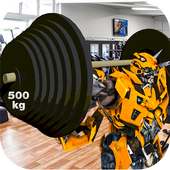 Transformer Robots Gym Fitness Trainer:Robots Gym