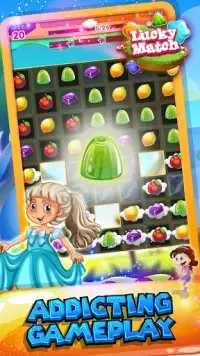 Lucky Match | Sweet Jelly Fruit Connect Puzzle Screen Shot 4