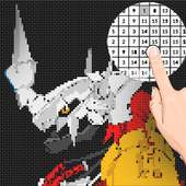 Digimon Pixel Art