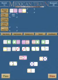 Mexican Train Dominoes Screen Shot 11