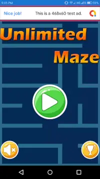 Unlimited Maze Screen Shot 0