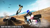 Police MotorBike Chase: 3D City Simulator Screen Shot 0