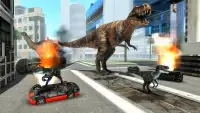 Robot vs Dinosaur Rampage : Dinosaur Hunting Games Screen Shot 9