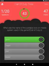 UnOfficial Call Of Duty Quiz Trivia Game Screen Shot 6