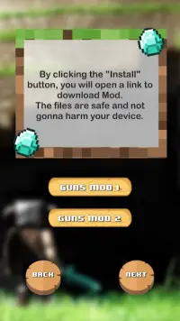 Mod Senjata untuk MineCraft Pocket Edition Screen Shot 5