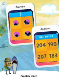 Surf 🏄Fun: Math Game for 1st, 2nd, 3rd Grade Kids Screen Shot 18