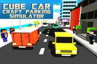 Cube Car Craft Parking Sim 3D Screen Shot 3