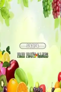 Free Fruit Games App Screen Shot 0