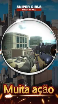 Sniper Girls - 3D Gun Shooting FPS Game Screen Shot 5
