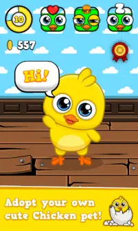 My Chicken - Virtual Pet Game Screen Shot 0