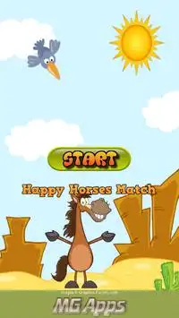 Happy Horses Match Screen Shot 0