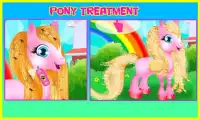 Rainbow Cute Pony Caring Screen Shot 2