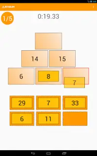 Aritgram - Pyramid Sums Cross Math Puzzle Screen Shot 16