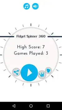 Fidget Spinner 360 Pro Screen Shot 1