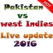 Pak vs WI 2016 live updates