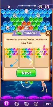 Bubble Fairy Adventure - A Classic Bubble Shooter Screen Shot 3