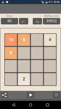 2048 App Screen Shot 1