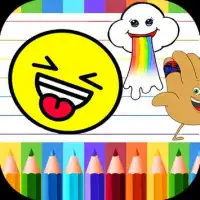 Coloring book for emoji worlds Screen Shot 2
