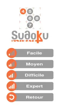 Ultimate Sudoku - Jeu de cerveau addictif Screen Shot 1