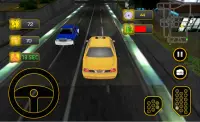 Gila super Kota Taxi Drift Screen Shot 3