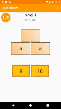 Pirâmides de números -  Jogo de matemática Screen Shot 4